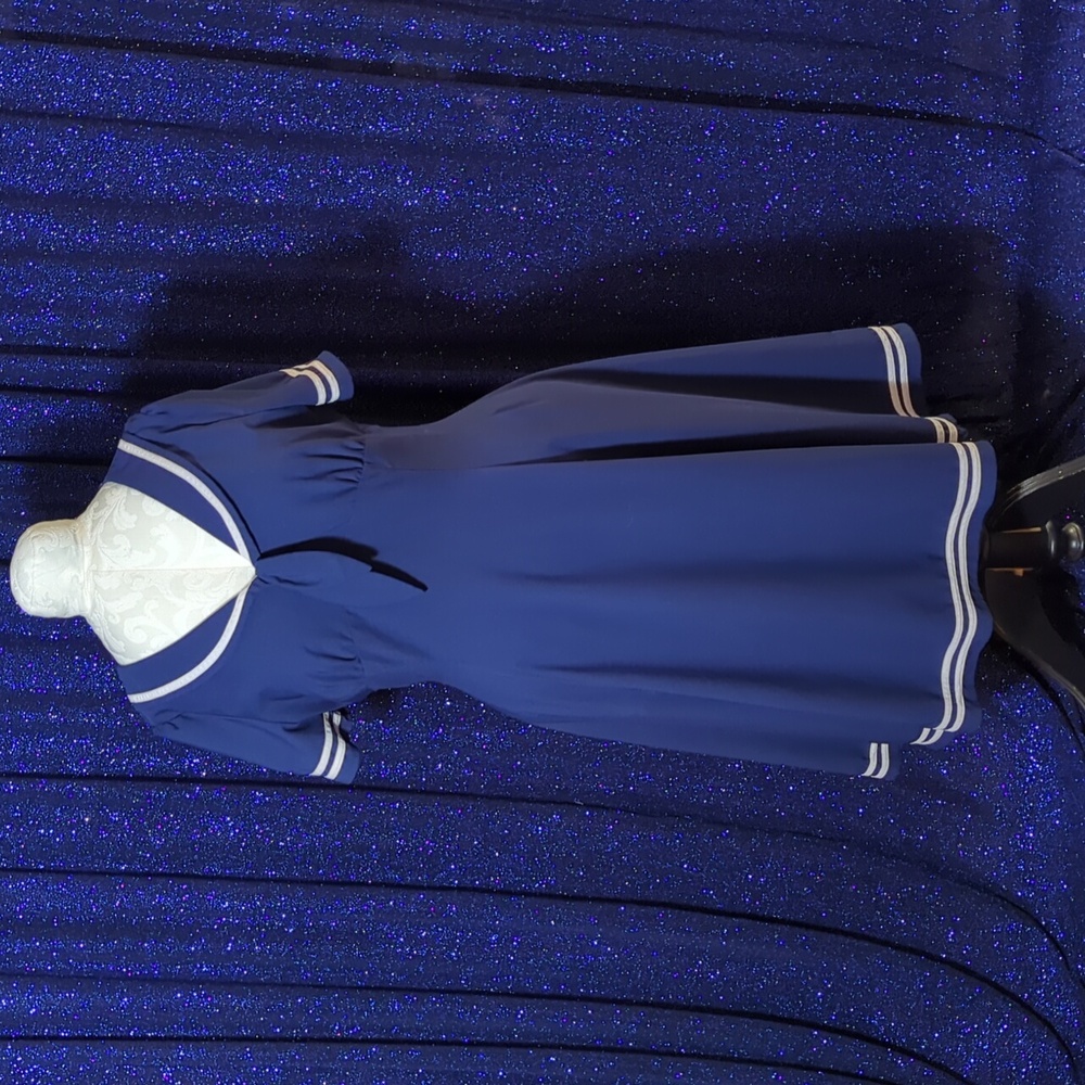 Hell Bunny 3XL Ambleside Sailor Dress